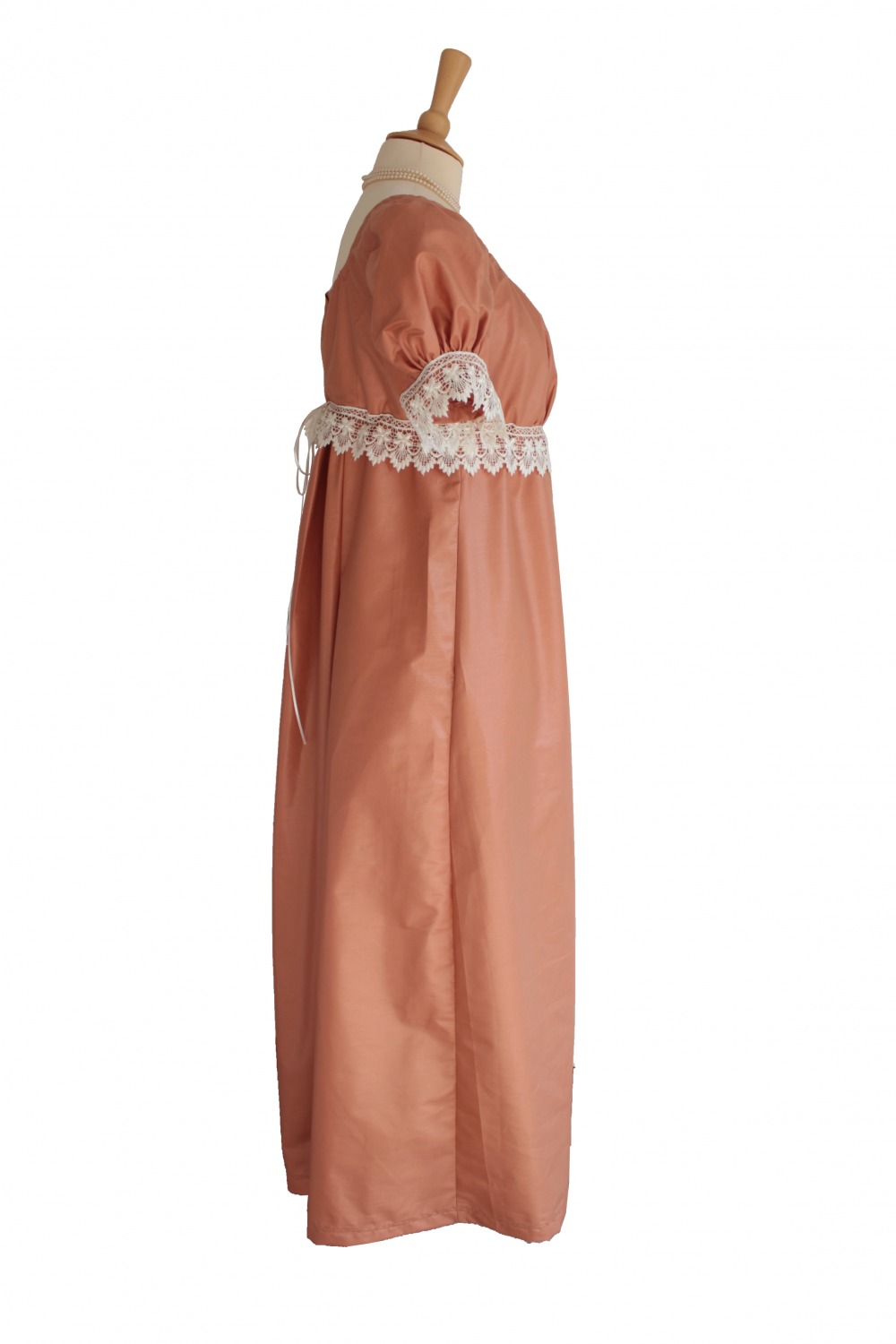 Ladies Petite 18th 19th Regency Jane Austen Day Costume Size 14 - 16 Image